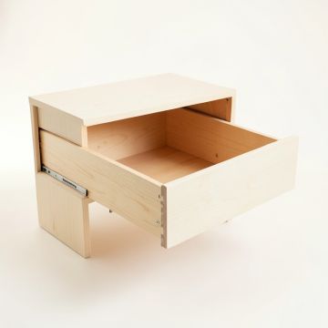 Dawn Bluff Under-Desk Drawer Unit - Ivory (synthetic illustration; no displayed measurements)