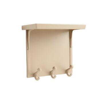 Ridge Bridge Wall-Mounted Entryway Organizer Shelf - Beige