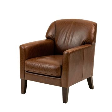 Edgefield Leather Arm Chair