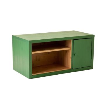 Vale Dell Shoe Storage Bench - Green