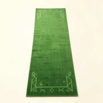 Vale Bridge Narrow Runner Rug - Green (synthetic illustration; no displayed measurements)