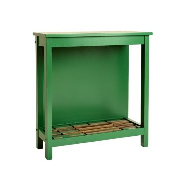 Glen Bend Freestanding Laundry Folding Counter - Green