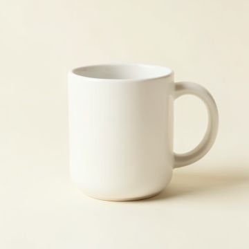 Meadow Canyon Ceramic Mug - White (synthetic illustration; no displayed measurements)
