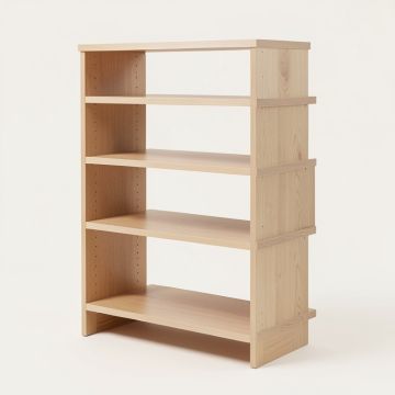Mirabel 6 -Shelf Storage Cabinet (synthetic illustration; no displayed measurements)