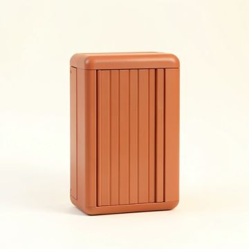 Moss Branch Narrow Outdoor Storage Bench - Terracotta (synthetic illustration; no displayed measurements)