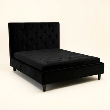 Spadaro Solid Wood Tufted Upholstered Platform Bed (synthetic illustration; no displayed measurements)