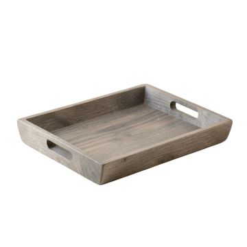 Sage Bluff Serving Tray - Gray