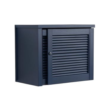 Heath Bluff Wall-Mounted Entry Cabinet - Navy