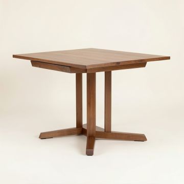 Curata Rectangle Extendable Dining Table With 2 Leaves (synthetic illustration; no displayed measurements)
