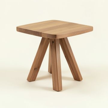 Max-Beam End Table (synthetic illustration; no displayed measurements)