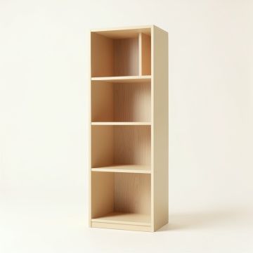 Hazel Bluff Narrow Cubby Tower - Beige (synthetic illustration; no displayed measurements)
