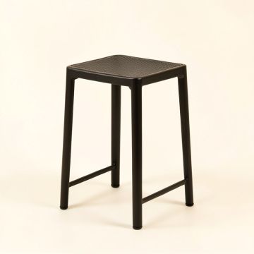 Harkey Outdoor Sling Metal 30 '' Patio Bar Stool (synthetic illustration; no displayed measurements)