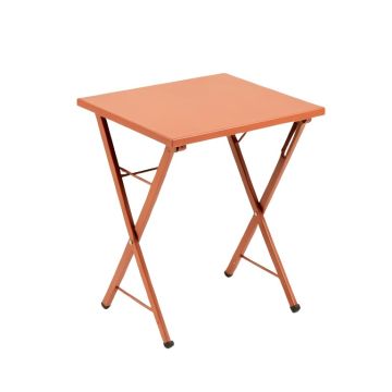 Reed Canyon Compact Balcony Table - Terracotta