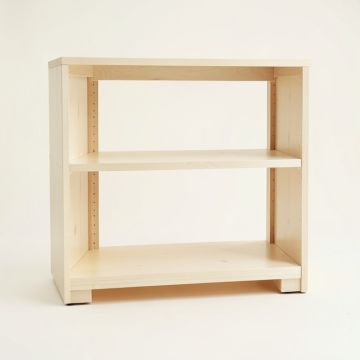 Rowan Falls Desktop Shelving Unit - Ivory (synthetic illustration; no displayed measurements)
