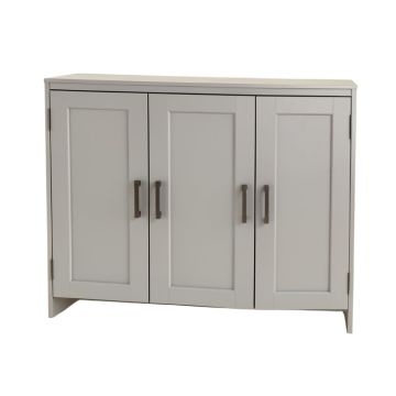 Carlson 3 Door Apothecary Accent Cabinet