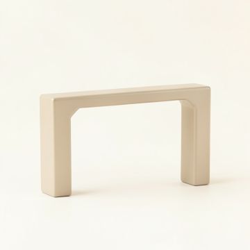 Clay Crest Cabinet Handle Without Packaging - Beige (synthetic illustration; no displayed measurements)