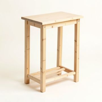 Maple Crest Freestanding Laundry Folding Counter - Beige (synthetic illustration; no displayed measurements)