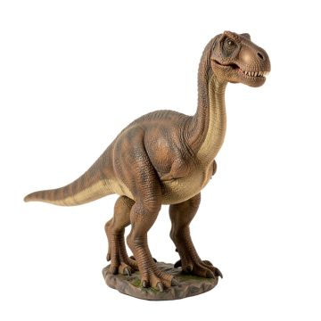 Scaled Jurassic Brachiosaurus Dinosaur Statue