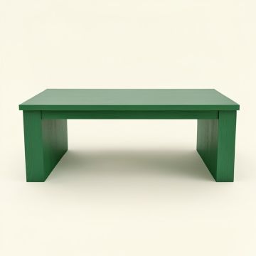 Linden Crest Desktop Monitor Riser - Green (synthetic illustration; no displayed measurements)