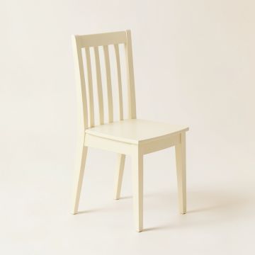 Flint Crossing Dining Chair - Cream (synthetic illustration; no displayed measurements)