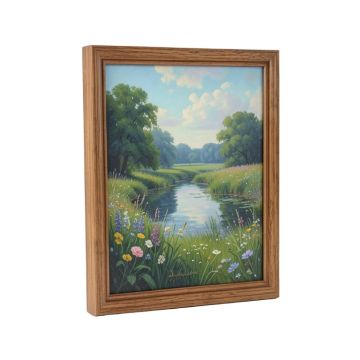 Walk In The Meadows At Argenteuil By Claude Monet - Picture Frame Painting Print On Canvas