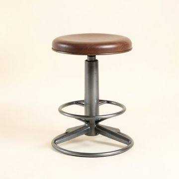 John Boos Foundry Swivel Counter & Bar Stool (synthetic illustration; no displayed measurements)