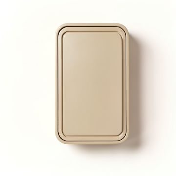 Elm Crest Wall-Mounted Entry Cabinet - Beige (synthetic illustration; no displayed measurements)