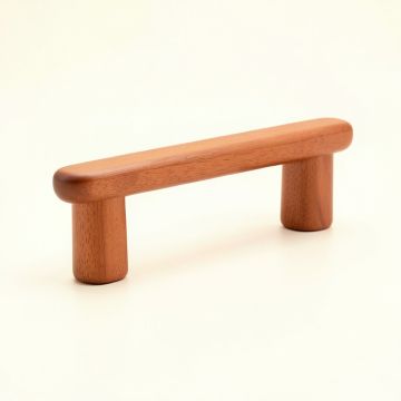 Harbor Bridge Cabinet Handle Without Packaging - Terracotta (synthetic illustration; no displayed measurements)