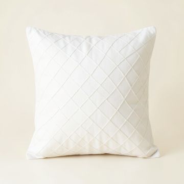 Dawn Bend Filled Accent Pillow - White (synthetic illustration; no displayed measurements)
