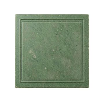 Stone Arc Uninstalled Square Decorative Tile - Green