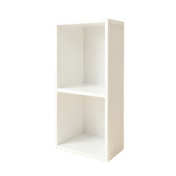 Fern Crossing Narrow Cubby Tower - White