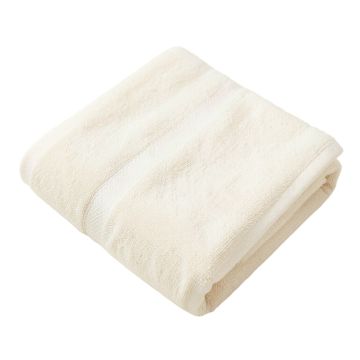 Lake Bend Bath Towel - Ivory (synthetic illustration; no displayed measurements)