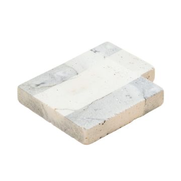 Carrara Brick 12 '' X 12 '' Natural Stone And Marble Mosaic Tile
