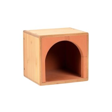 Sage Dale Wall-Mounted Cat Perch - Terracotta