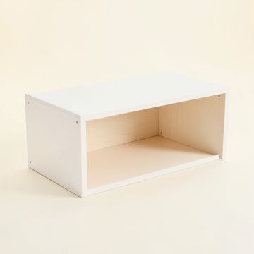 Willow Brook Shoe Storage Bench - White (synthetic illustration; no displayed measurements)