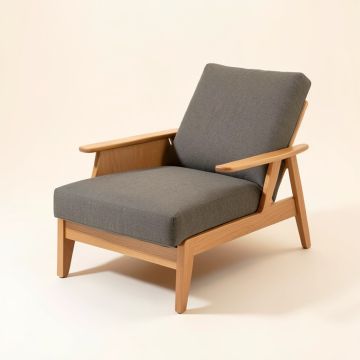 Linder Chaise Lounge (synthetic illustration; no displayed measurements)