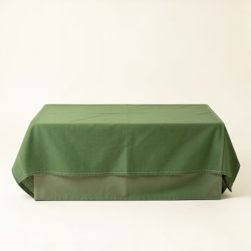 Lake Dell Flat Bed Sheet - Green (synthetic illustration; no displayed measurements)
