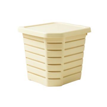 Pine Bridge Closed Garden Compost Bin - Cream