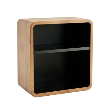 Sage Branch Empty Mug-Storage Cabinet Insert - Black