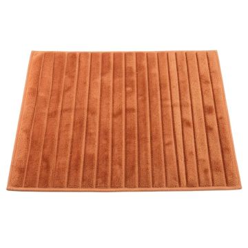 Hill Brook Bath Mat - Terracotta