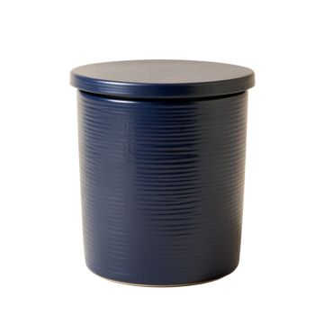 Ridge Brook Storage Canister With Lid - Navy