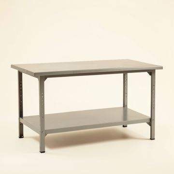 Birch Bluff Empty Workshop Workbench - Gray (synthetic illustration; no displayed measurements)