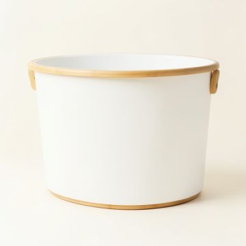 Elm Bluff Laundry Hamper - White (synthetic illustration; no displayed measurements)