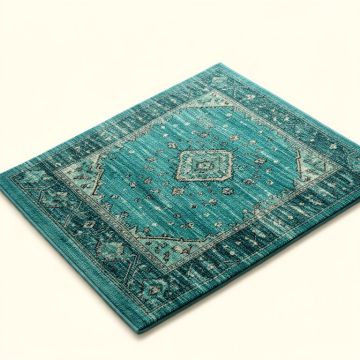 Truman Bohemian Medallion Textured Weave Indoor/Outdoor Area Rug (synthetic illustration; no displayed measurements)
