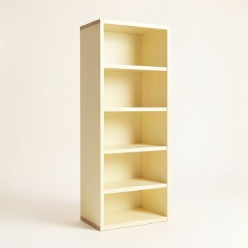 Flint Bend Narrow Cubby Tower - Cream (synthetic illustration; no displayed measurements)