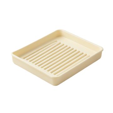 Vale Crest Empty Under-Desk Cable Tray - Cream