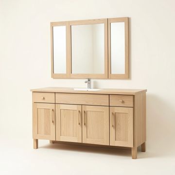 Aberdeen 72 '' Double Bathroom Vanity Set (synthetic illustration; no displayed measurements)