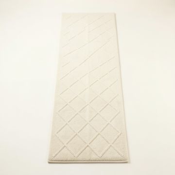 Linden Crest Narrow Runner Rug - Cream (synthetic illustration; no displayed measurements)