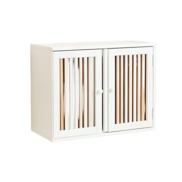 Briar Crest Wall-Mounted Entry Cabinet - White