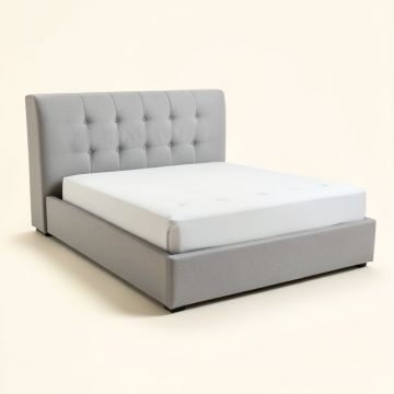 Aquilla Tufted Upholstered Platform Bed (synthetic illustration; no displayed measurements)